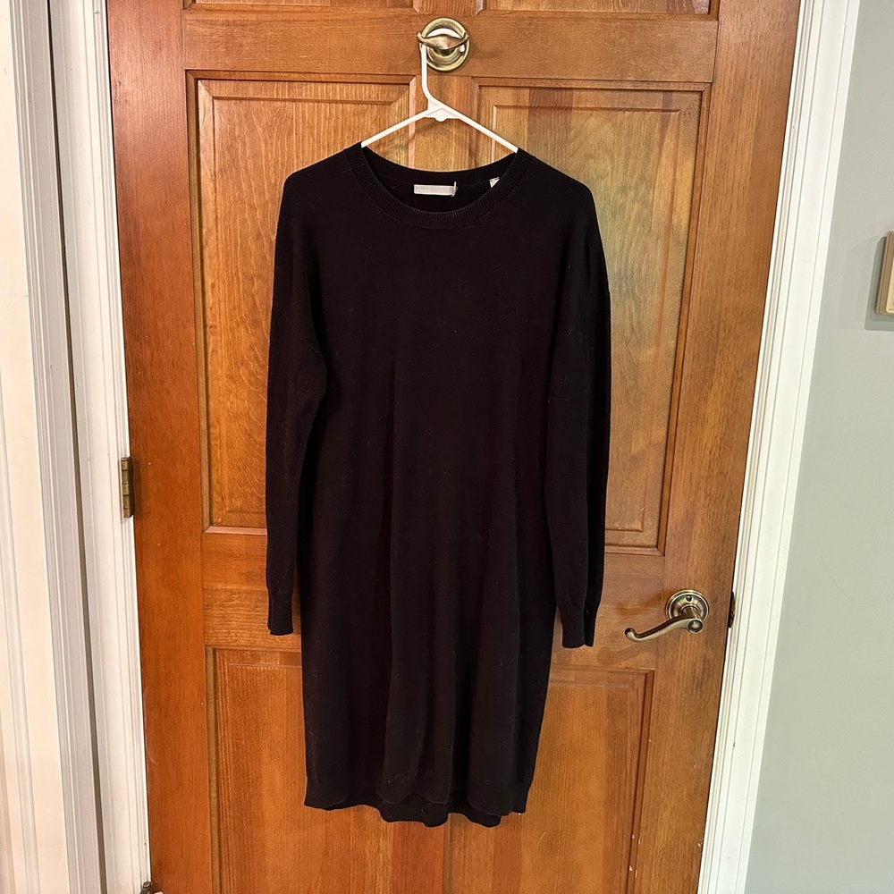 Vince Sweater Dress, 100% Cotton, Made in USA